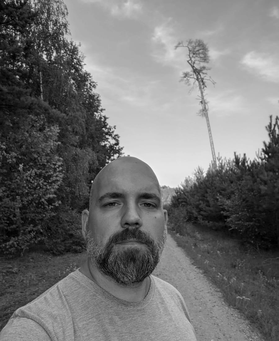 Marek Kuligowski poza pracą